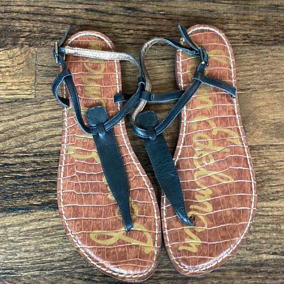 Worn once Sam Edelman black sandals size 7.5 - Picture 1 of 2